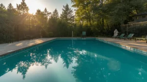 Luxurious Backyard Swimming Pool