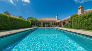Luxurious Backyard Swimming Pool